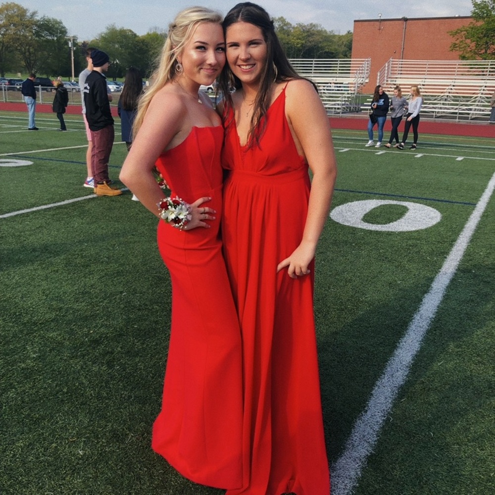 Revolve Red Prom Dress!!